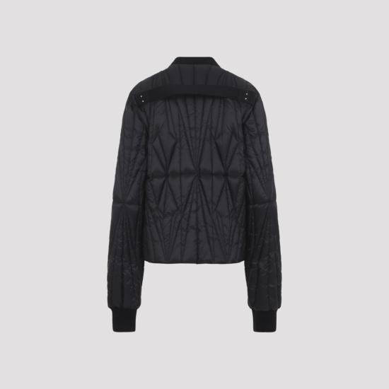 26SS 릭오웬스 몽클레어 숏패딩 MU01F1A01 M8113 999 Black - RICK OWENS MONCLER