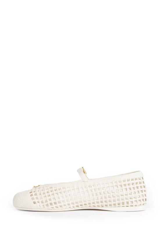 26SS 프라다 플랫 슈즈 1F364O2F46 F0304 WHITE - PRADA