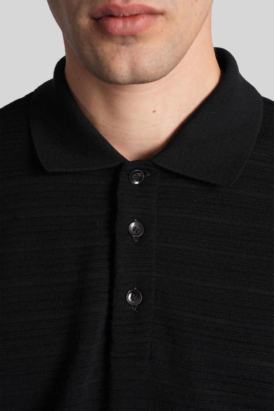 25FW 조르지오 아르마니 긴팔 셔츠 425905 GM001989TE17022 Black - GIORGIO ARMANI