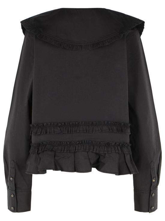 26SS 가니 블라우스 A1040096099 Black - GANNI