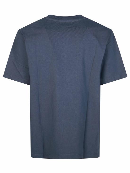 26SS 메종키츠네 드레스드 폭스 컴포트 티셔츠 QM00101KJ7025 0422 BLU - MAISON KITSUNE