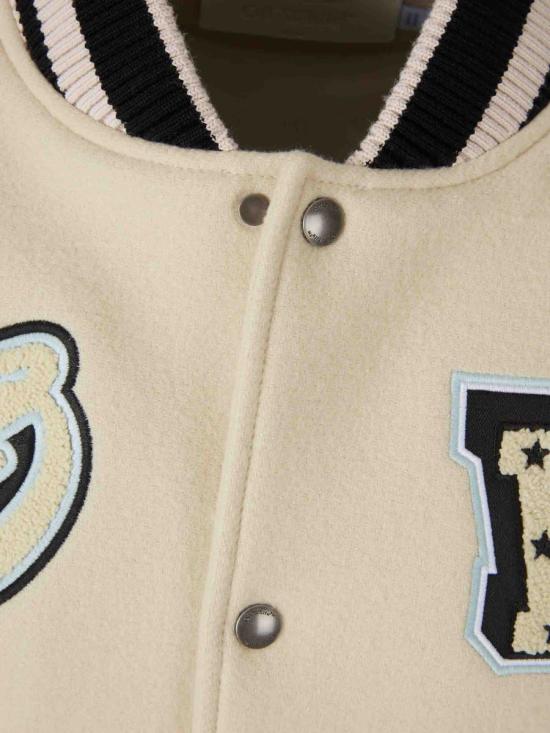 26SS 오프화이트 자켓 OMJA122S26LEA002 210Cream Beige - OFF WHITE