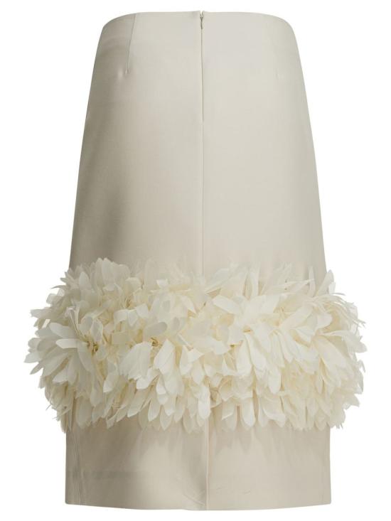 26SS 토템 미디 스커트 261 WRB0406 FB0567 116ECRU Beige - TOTEME