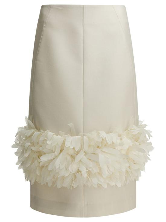 26SS 토템 미디 스커트 261 WRB0406 FB0567 116ECRU Beige