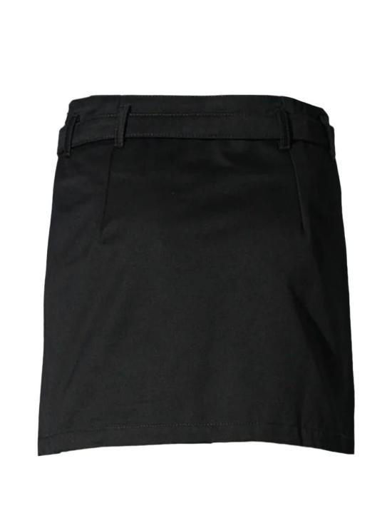 25FW 마린세르 숏 스커트 WSK115ACWOV0070BK99 Black - MARINE SERRE