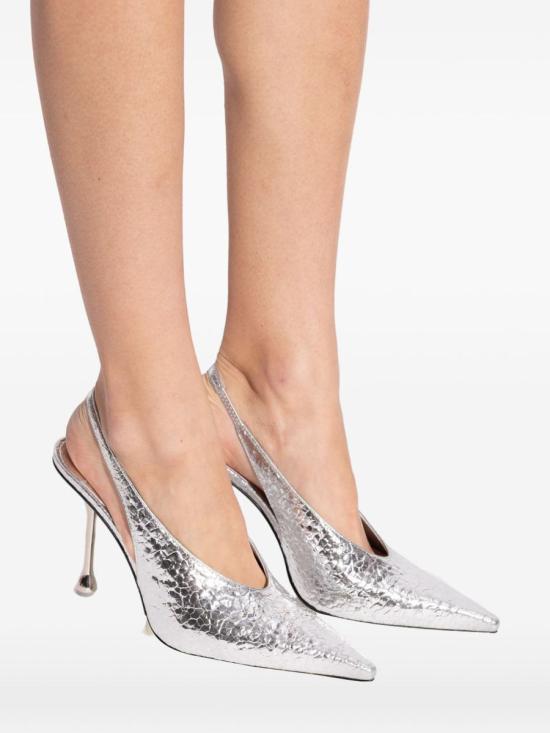 26SS 지미추 드레스 슈즈 ISA 95 EGV SILVER MULTICOLOR - JIMMY CHOO