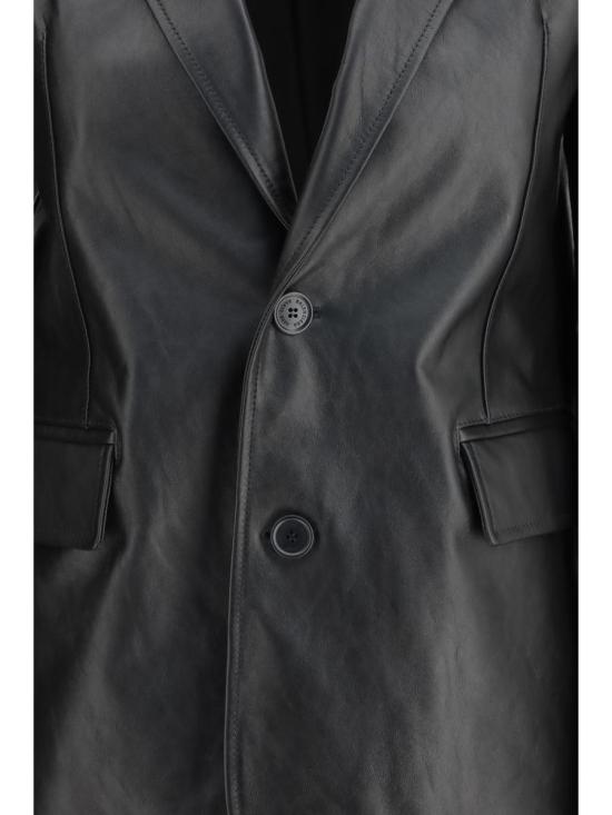 26SS 발렌시아가 수트 자켓 856379TQS04 1000 Black - BALENCIAGA