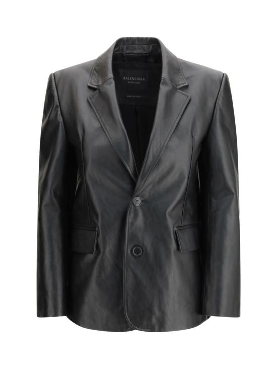 26SS 발렌시아가 수트 자켓 856379TQS04 1000 Black