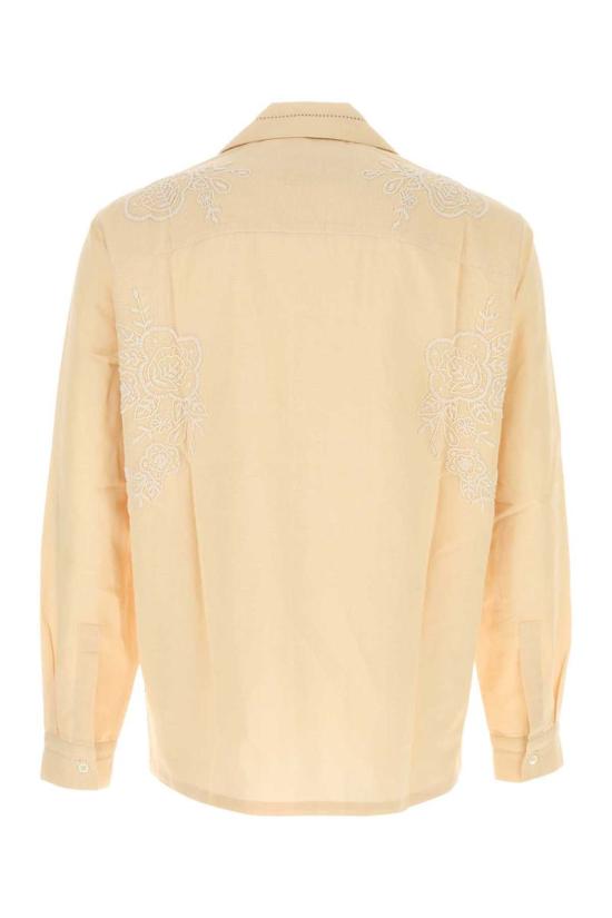 25FW 바지스트 긴팔 셔츠 SR04862 BEIGE YELLOW - BAZISZT