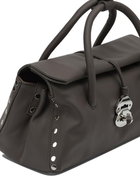 26SS 자넬라토 토트백 DOTTA SAETA S0687501910000Z1154 BROWN - ZANELLATO