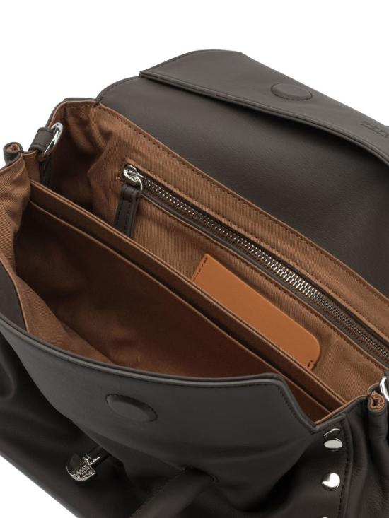 26SS 자넬라토 토트백 DOTTA SAETA S0687501910000Z1154 BROWN - ZANELLATO