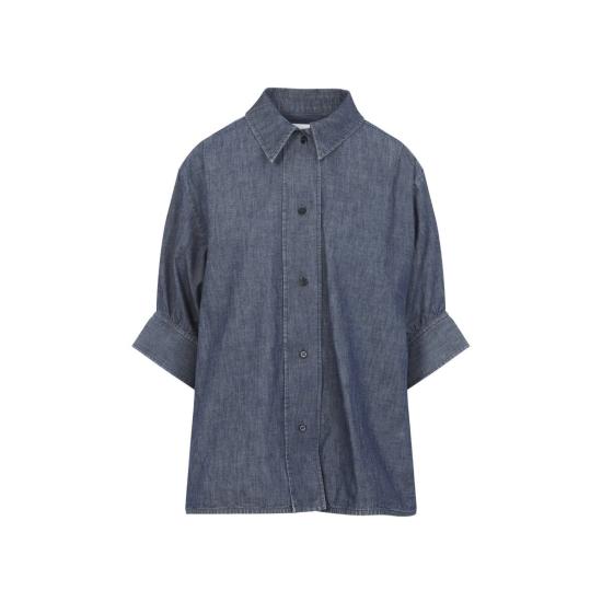 26SS 질샌더 셔츠 J02DL0291 J45323 406 BLUE