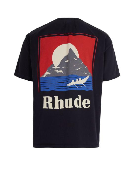 26SS 루드 반팔 티셔츠 RHPS26TT180126011 VINTAGEBLACK - RHUDE