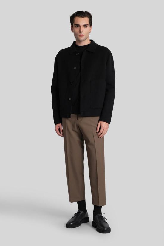 25FW 마이클 콜 숏팬츠 431493 MCROL3089F25 Brown - MICHAEL COAL