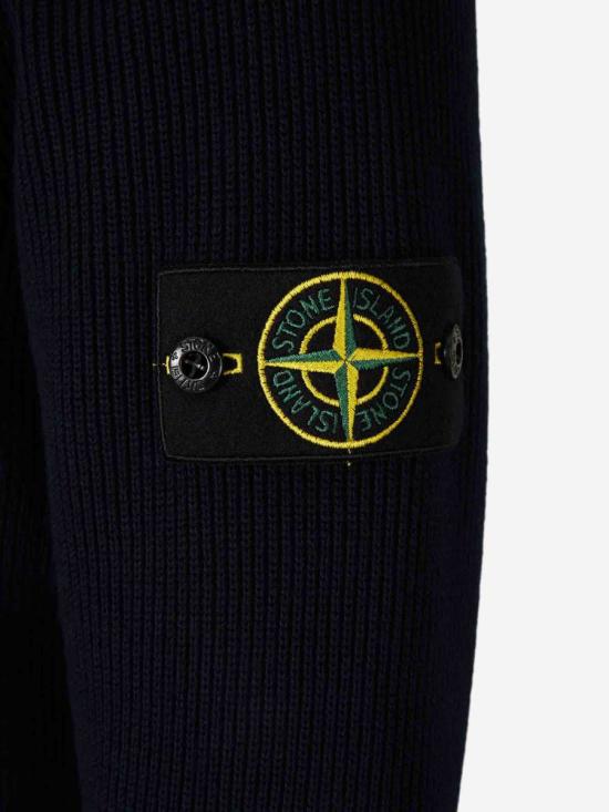 26SS 스톤 아일랜드 집업 니트 L1S155100124 V0020NAVY BLUE MIDNIGHT BLUE - STONE ISLAND