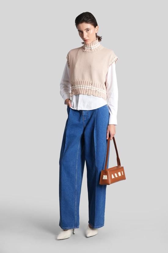 25FW 마르니 데님 팬츠 426198 PAJD0562A0USCU83 BLUE - MARNI