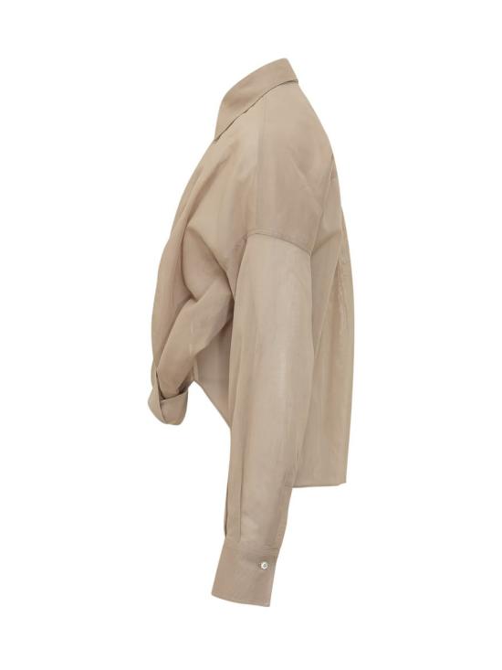 26SS 브루넬로 쿠치넬리 셔츠 M0F91MX616 C8690 BROWN - BRUNELLO CUCINELLI