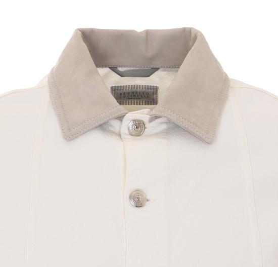 26SS 브루넬로 쿠치넬리 자켓 M277P6911CTI79 WHITE - BRUNELLO CUCINELLI