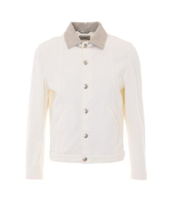 26SS 브루넬로 쿠치넬리 자켓 M277P6911CTI79 WHITE