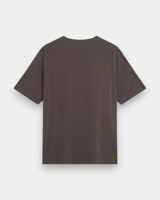 26SS 메종키츠네 드리밍 폭스 컴포트 티셔츠 QM00102KJ7026 0453 MARRONE - MAISON KITSUNE