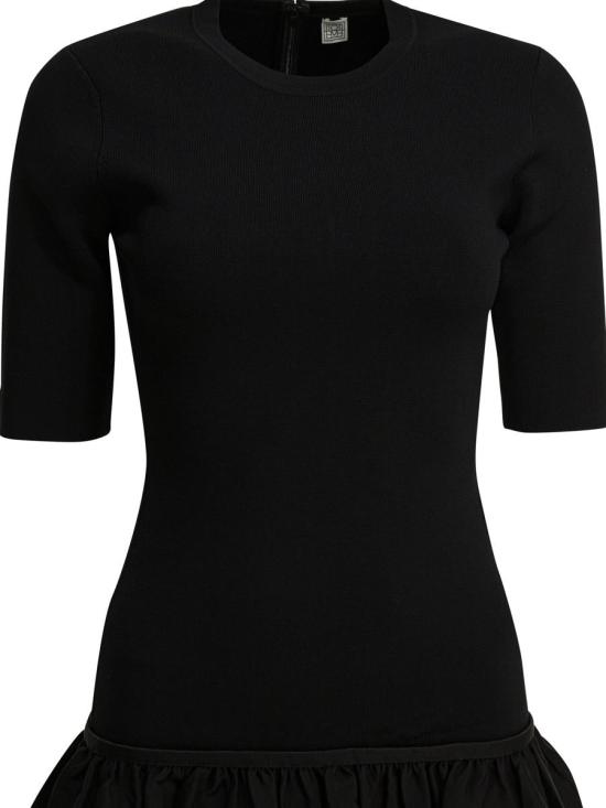 26SS 토템 롱 원피스 261 WRD0279 FB0567 001BLACK Black - TOTEME