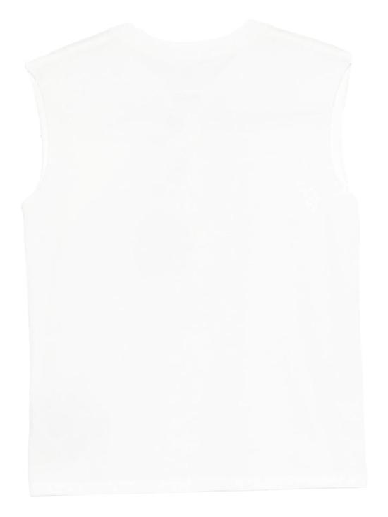 26SS MM6 메종마르지엘라 민소매 티셔츠 S52NL0074M20050 67794 101 OFF WHITE