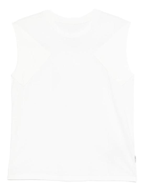 26SS MM6 메종마르지엘라 민소매 티셔츠 S52NL0074M20050 67794 101 OFF WHITE - MM6 MAISON MARGIELA