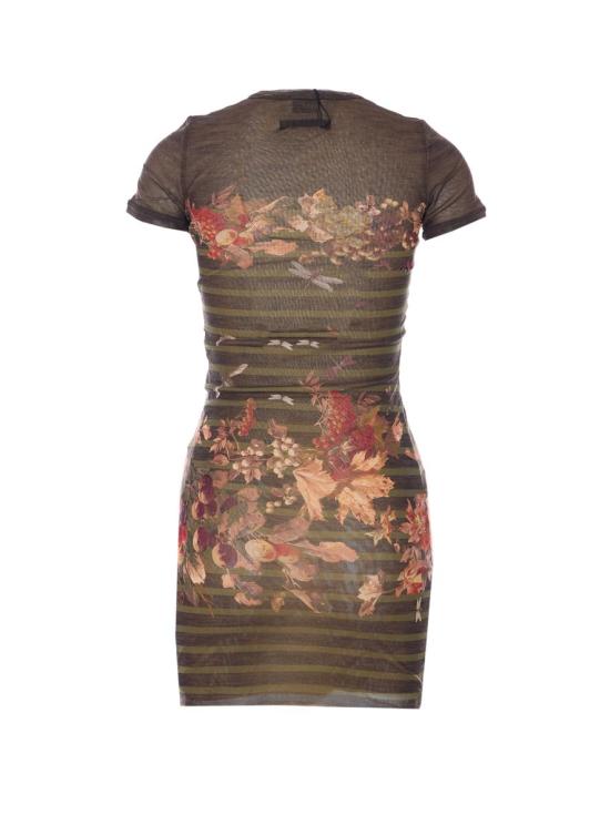 26SS 장 폴 고티에 숏 원피스 DR114M014P4190 GREEN - JEAN PAUL GAULTIER