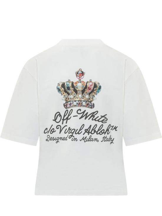 26SS 오프화이트 반팔 티셔츠 2AA124S26JER004 0110 WHITE - OFF WHITE