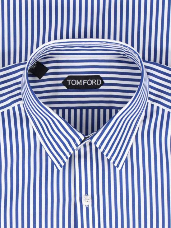 26SS 톰포드 긴팔 셔츠 HLBA03 C0010WUC BLUE - TOMFORD