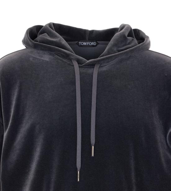 26SS 톰포드 후드 티셔츠 JOL013JMC078TAV GREY - TOMFORD