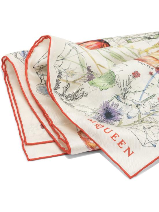 26SS 알렉산더 맥퀸 머플러/스카프 8585293001Q9274 WHITE - ALEXANDER MCQUEEN