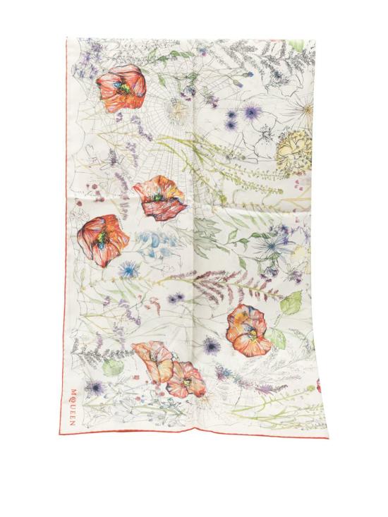 26SS 알렉산더 맥퀸 머플러/스카프 8585293001Q9274 WHITE