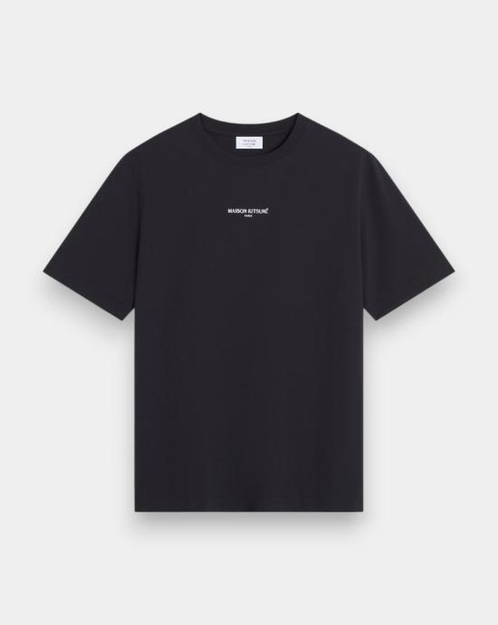 26SS 메종키츠네 파리 컴포트 티셔츠 QM00100KJ7025 P199 NERO