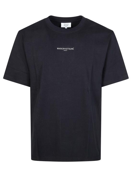 26SS 메종키츠네 파리 컴포트 티셔츠 QM00100KJ7025 P199 NERO