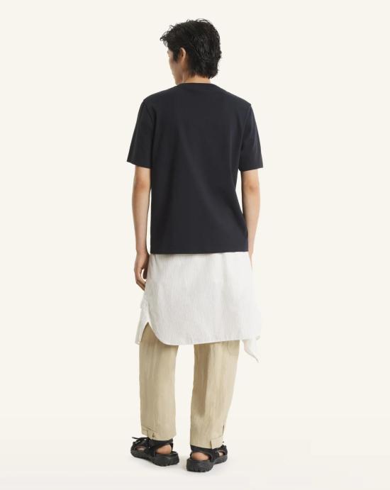 26SS 메종키츠네 파리 컴포트 티셔츠 QM00100KJ7025 P199 NERO - MAISON KITSUNE