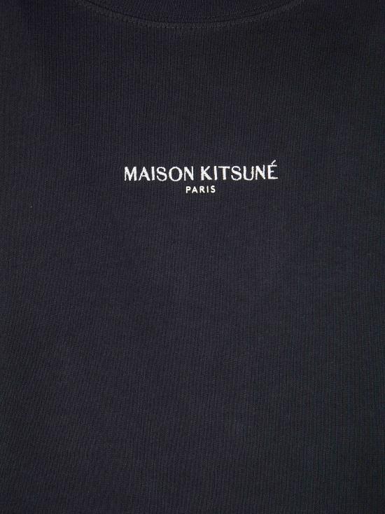26SS 메종키츠네 파리 컴포트 티셔츠 QM00100KJ7025 P199 NERO - MAISON KITSUNE