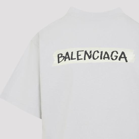 26SS 발렌시아가 반팔 티셔츠 850990 TTVL6 9012 WHITE - BALENCIAGA