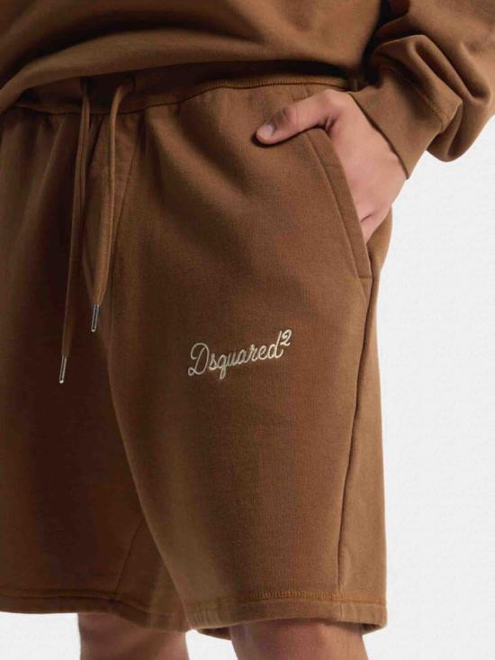 26SS 디스퀘어드2 숏팬츠 S74MU0969D25029 140Chocolate BROWN - DSQUARED2