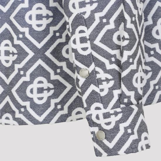 26SS 카사블랑카 자켓 MSP26JK44901 BLUE - CASABLANCA