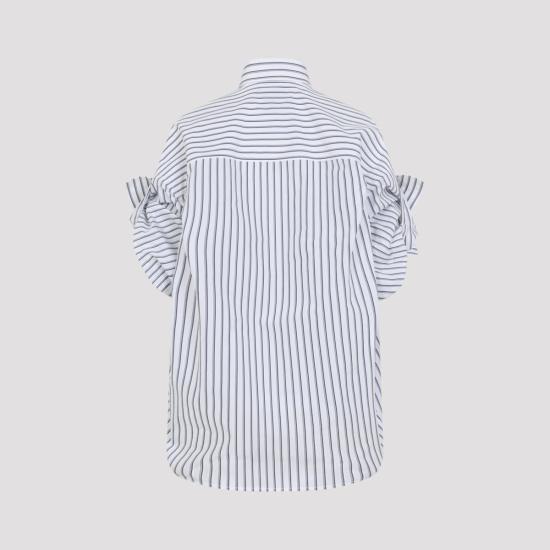 26SS 발렌시아가 셔츠 857833 TTM33 9086 WHITE - BALENCIAGA