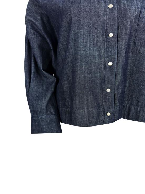 26SS 로레나안토니아찌 데님 자켓 P2648CA04A99550590 BLUE - LORENA ANTONIAZZI