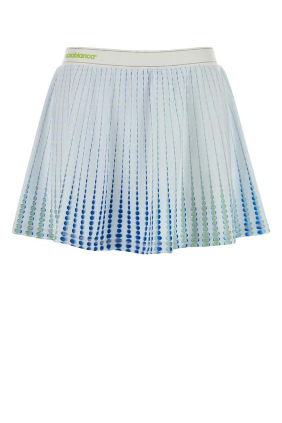 26SS 카사블랑카 미디 스커트 WSP26SK19202 DOTS PRINTED