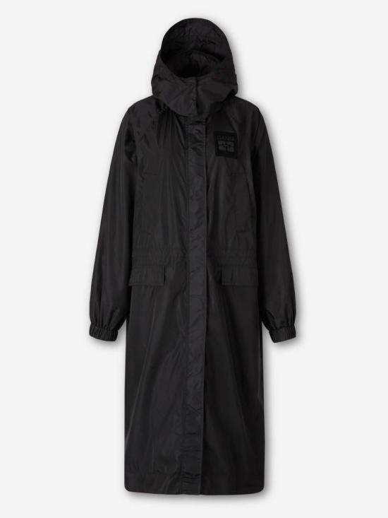 26SS 가니 코트 A1010080 099Black