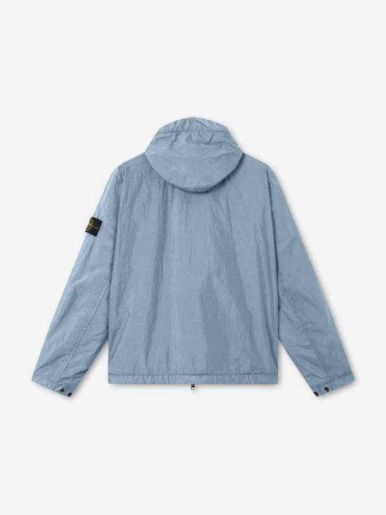 26SS 스톤 아일랜드 크링클 랩스 NY 윈드 레지스턴스 안티 드롭 후드 자켓 L1S154100001 V0024DARK BLUE - STONE ISLAND