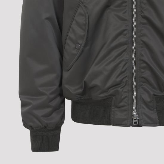 26SS 톰포드 세틴 나일론 플라이트 봄버 자켓 OBB017 FMP025 GREEN - TOMFORD