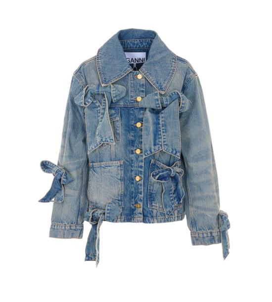 26SS 가니 데님 자켓 A1010057567 BLUE