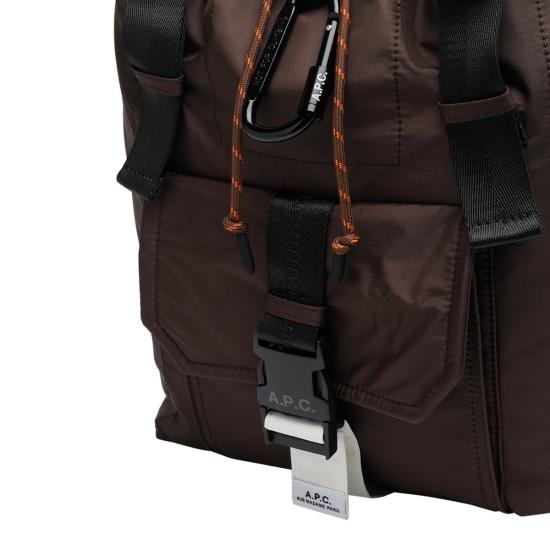 26SS 아페쎄 트렉 백팩 PAAGS H62220CAA BROWN - A.P.C.