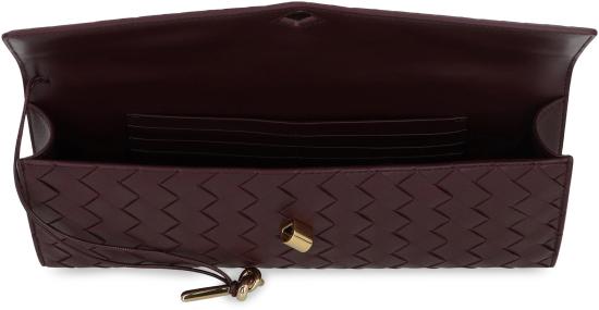 26SS 보테가베네타 안디아모 클러치 741511VCPP3 2264 Red - BOTTEGA VENETA