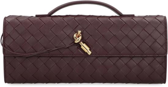 26SS 보테가베네타 안디아모 클러치 741511VCPP3 2264 Red - BOTTEGA VENETA